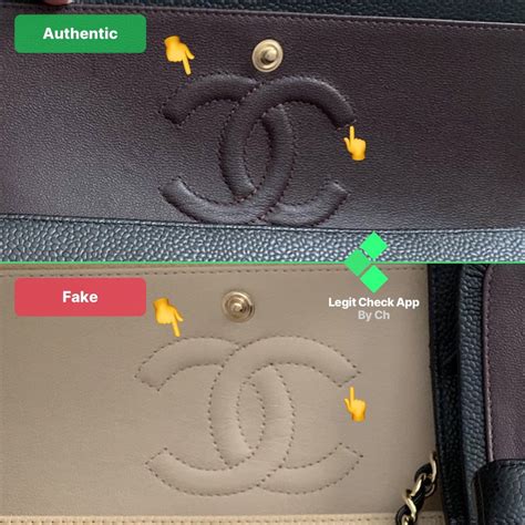 how to tell a real chanel purse